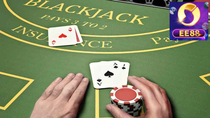 Hướng dẫn cách chơi Blackjack ở cổng game Ee88.jpg